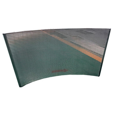 Ss321 Mesh Curved Alkali Resistance Wedge Wire Screen Filter